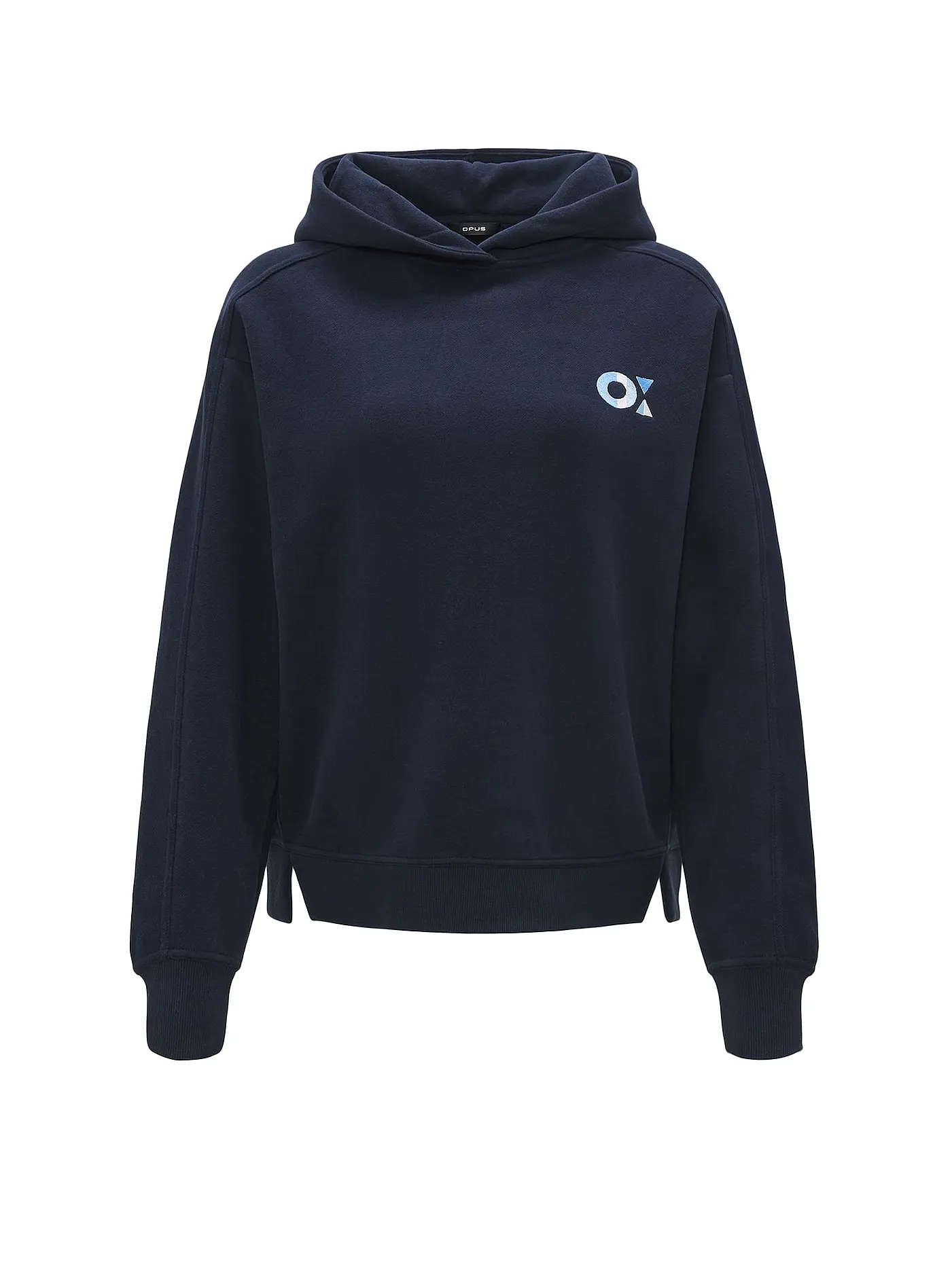 OPUS | Kapuzensweater - Hoodie GATTU | dunkelblau